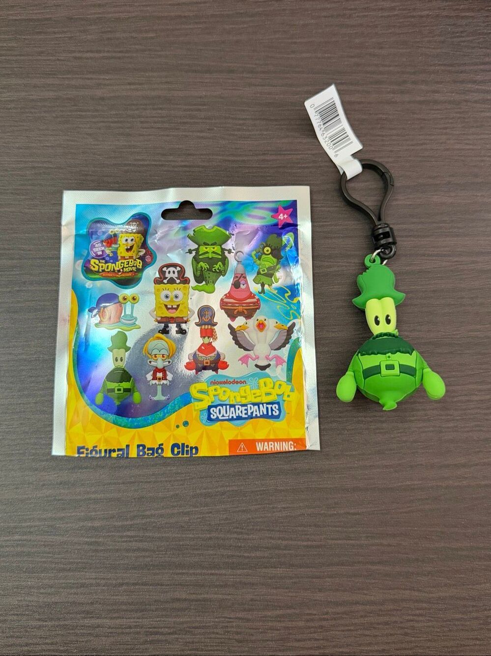 The SpongeBob Movie: Search for SquarePants Bag Clip Keychain - Ghost Mr. Krabs